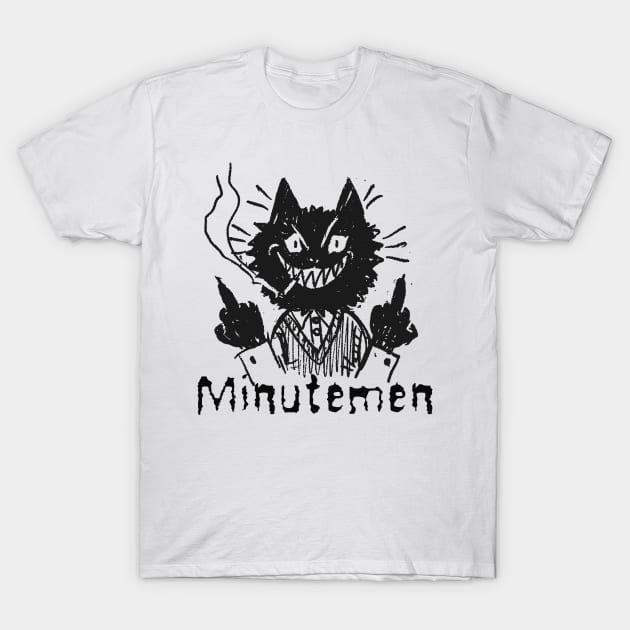 minutemen and the bad cat T-Shirt by vero ngotak